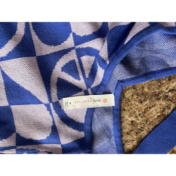 Daily Practice by Anthropologie Medium Slouchy Boat Neck Sweater $98 Purple - Picture 11 of 12